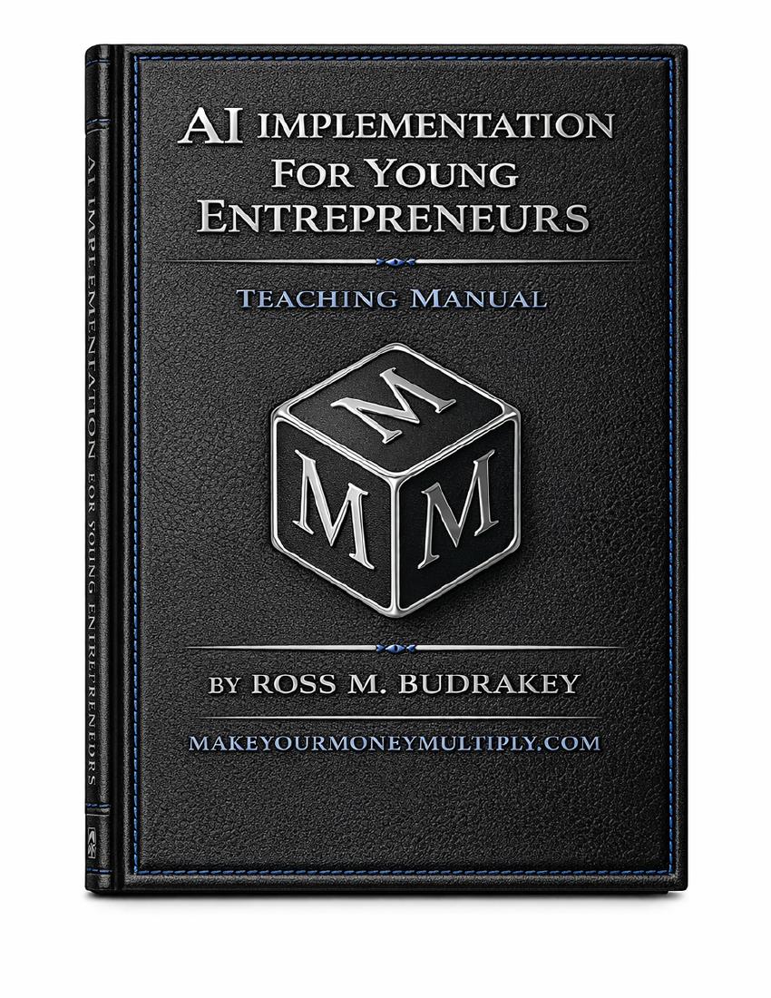AI Implementation for Young Entrepreneurs — Instructor Teaching Manual cover