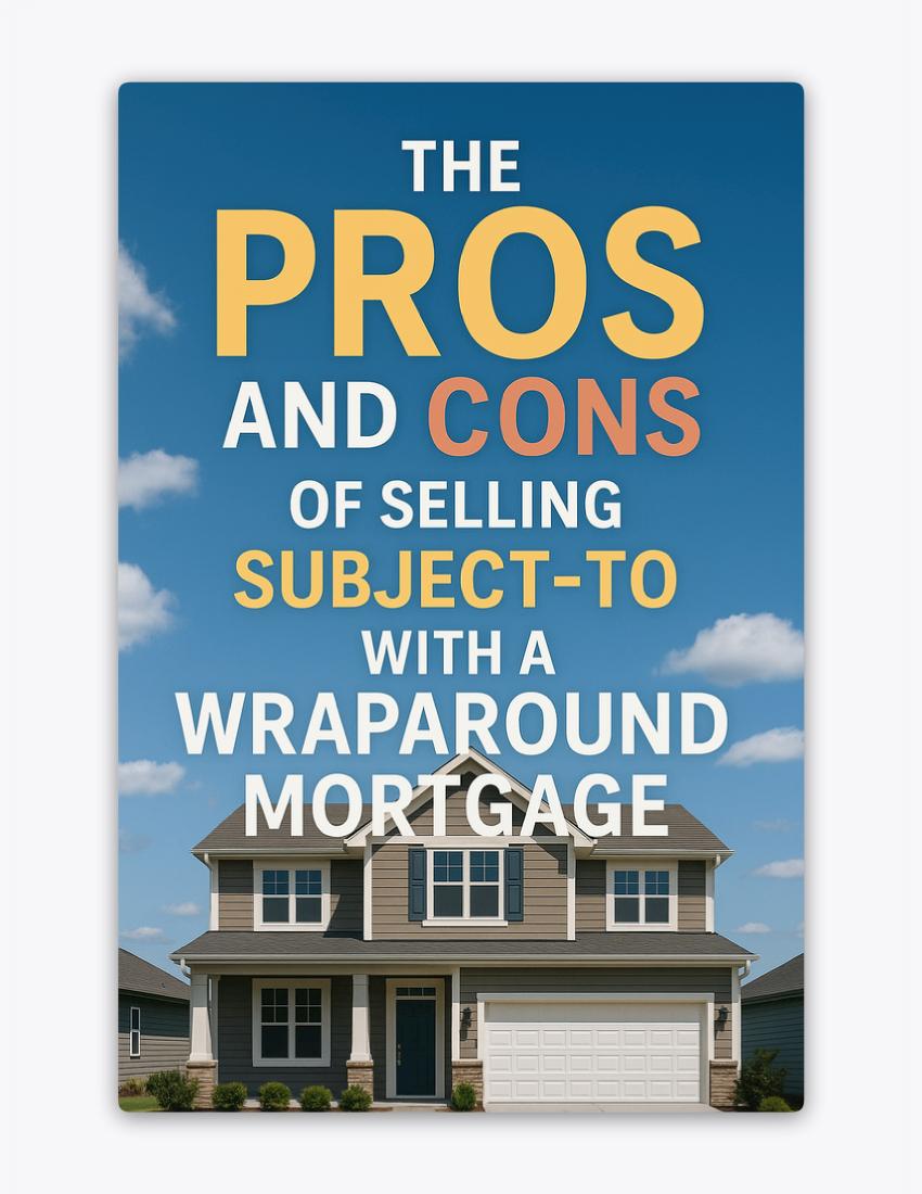 Pros of Selling Subject-To with a Wraparound Mortgage cover