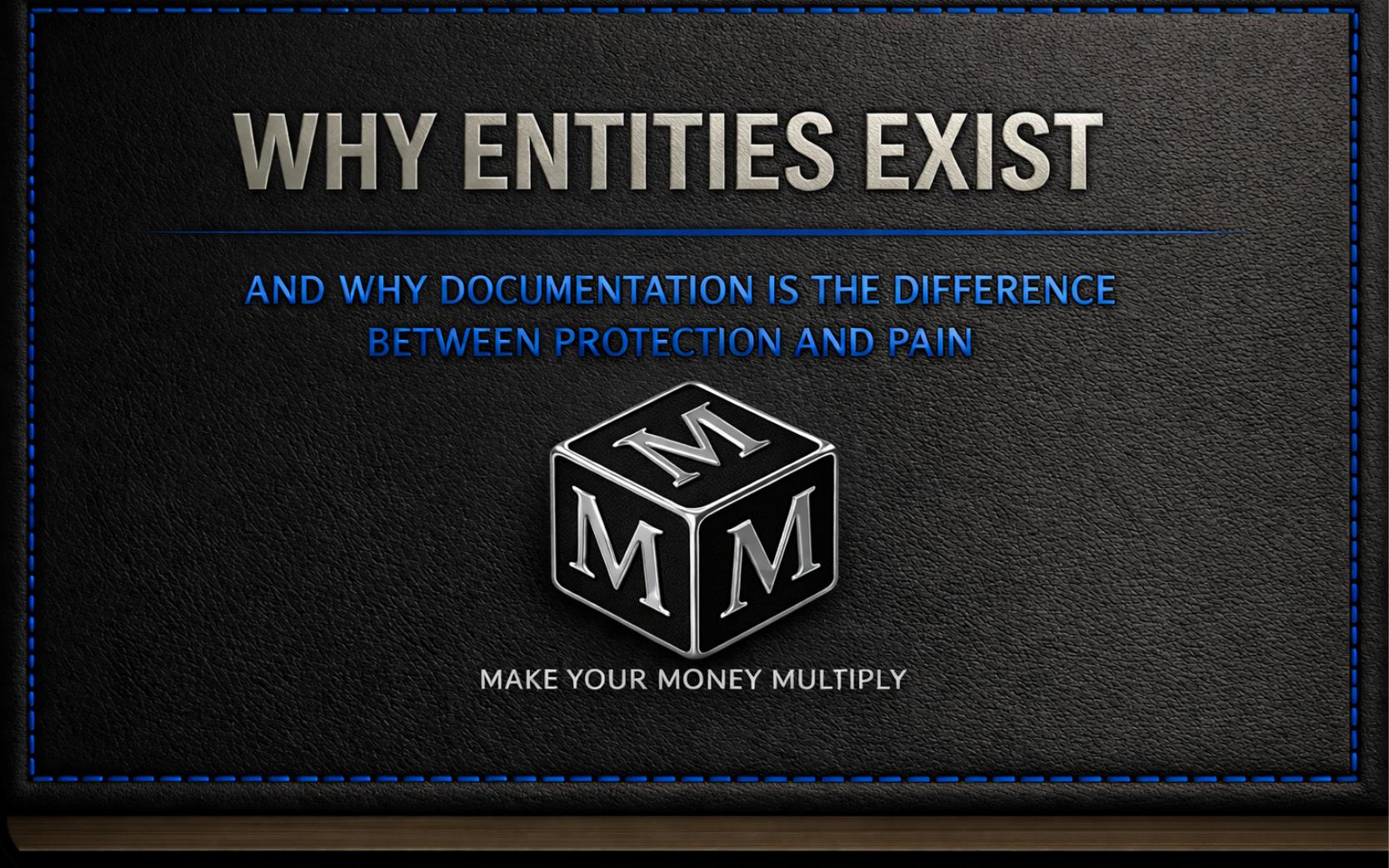 Why Entities Exist cover